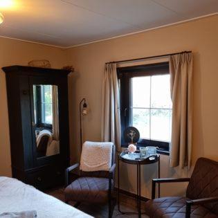 Luxe Gastenkamer Met Living En Keuken Bij Friezen Paarden Stal Pellendijk Westendorp Esterno foto